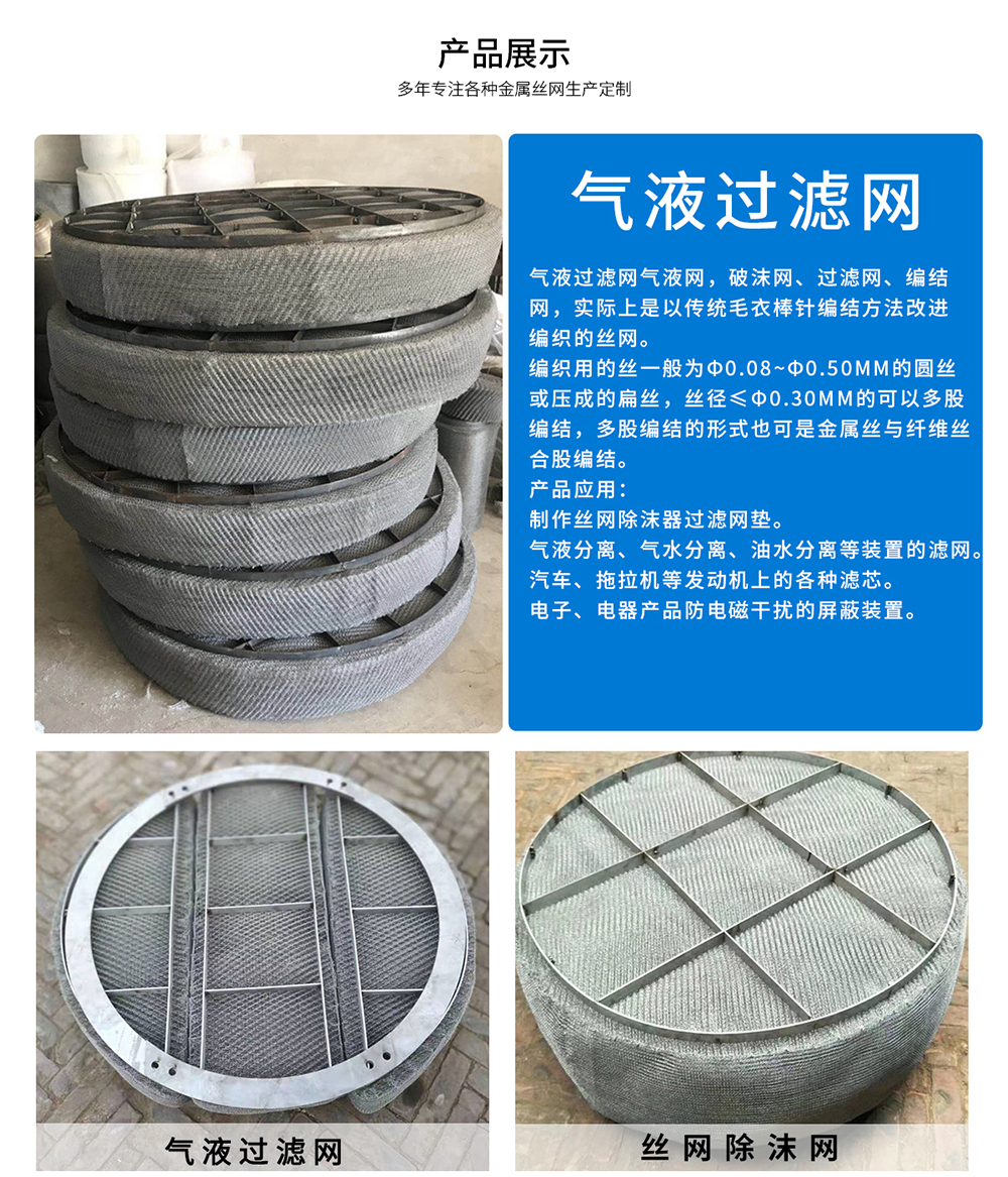 气液过滤网(图1)