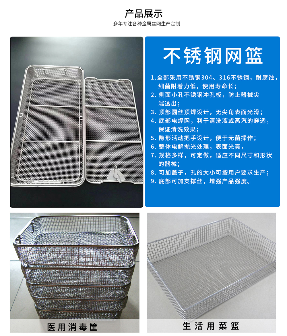 不锈钢网篮(图1)